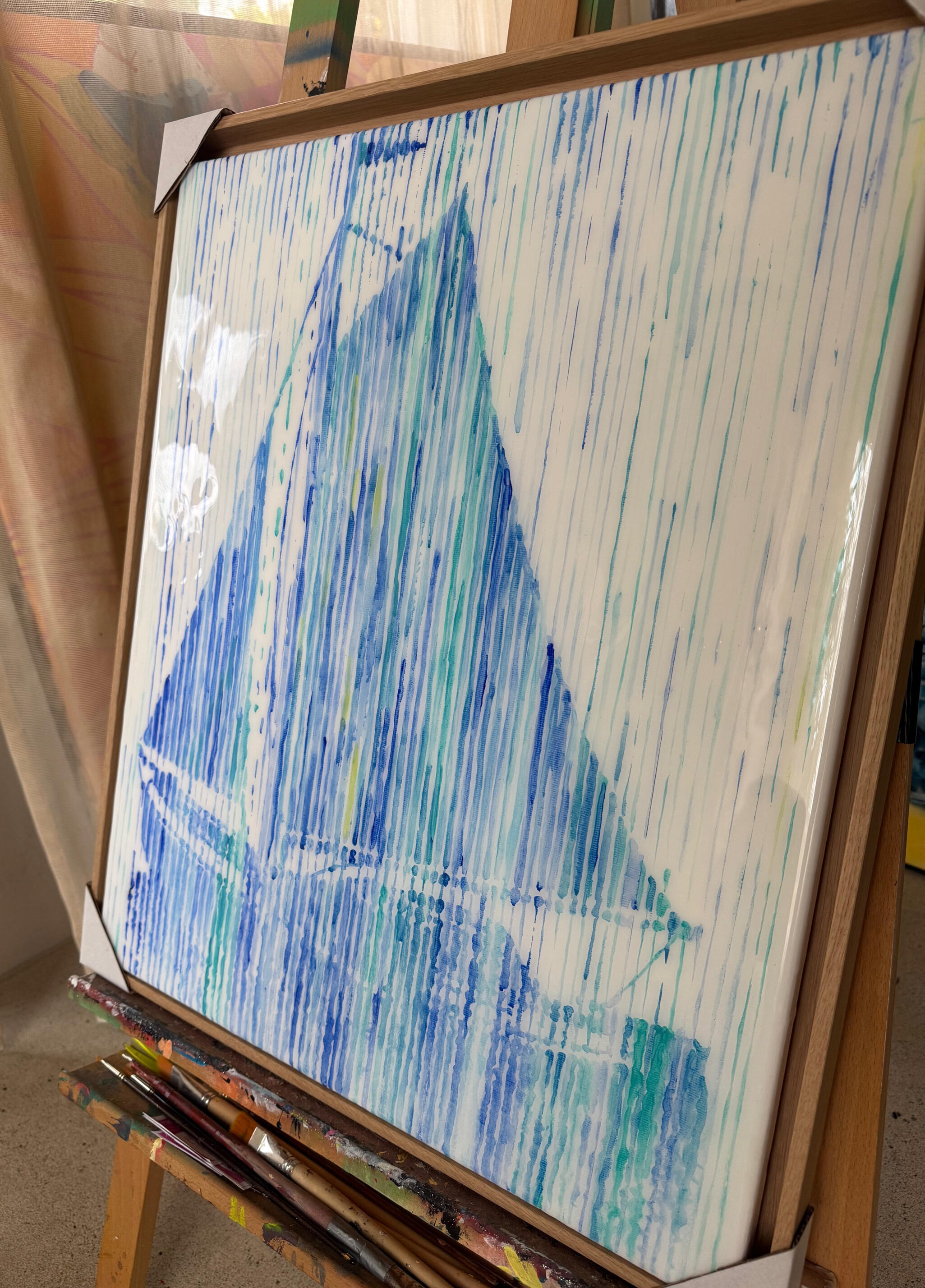 Lemster Aak: A vessel of Memory 70x60cm